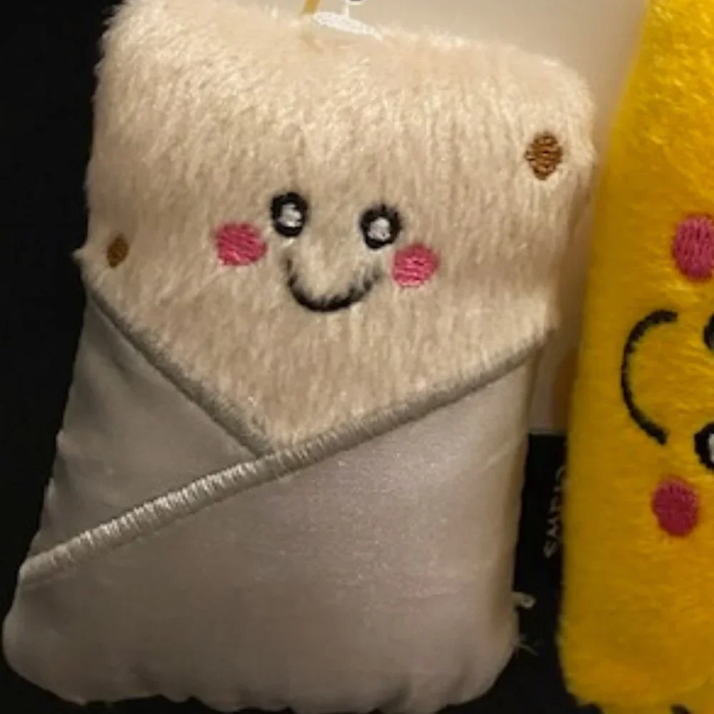 Zippy Claws: Interactive PLUSH CAT TOY *Taco and Burrito* 2 Pack